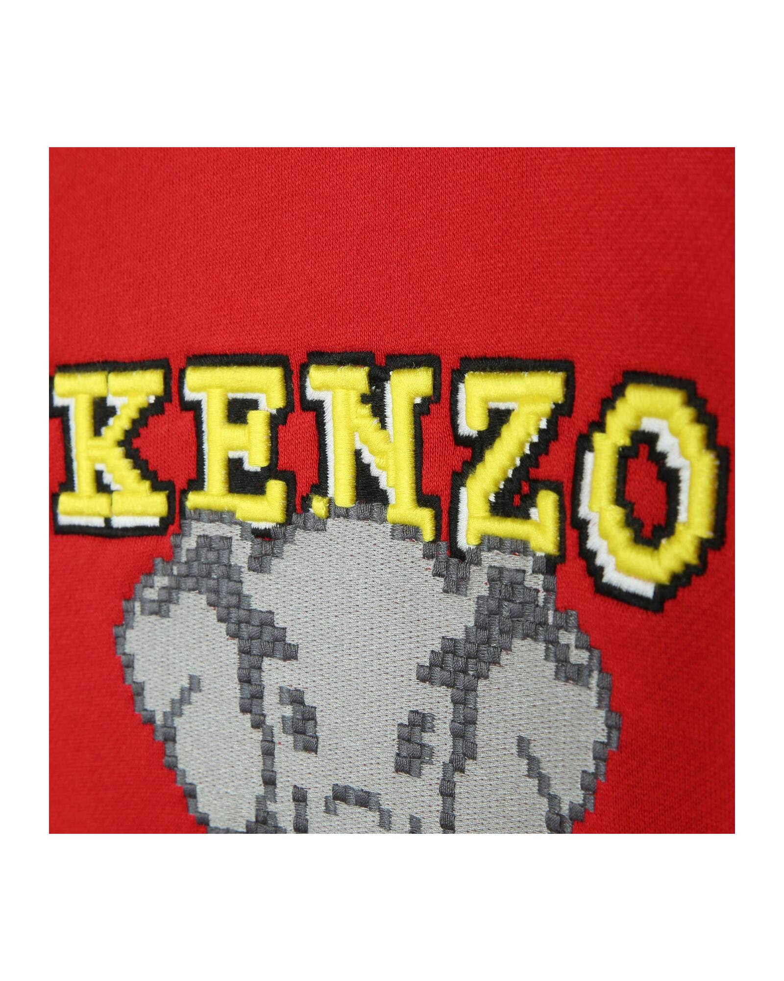 Sweatshirt en coton - Rouge