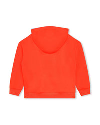 Cotton hoodie - Chile Red