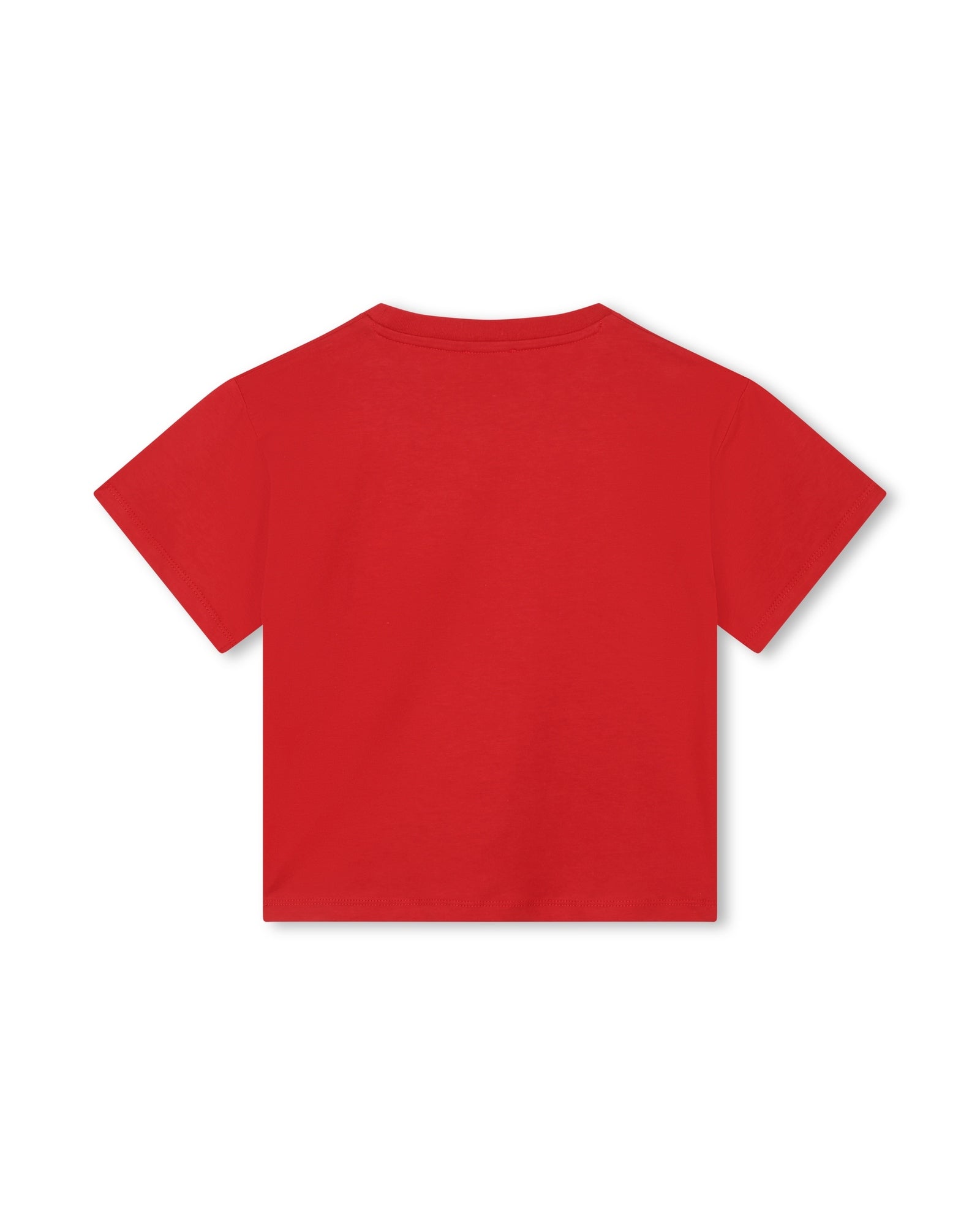 T-shirt à manches courtes en coton - Rouge