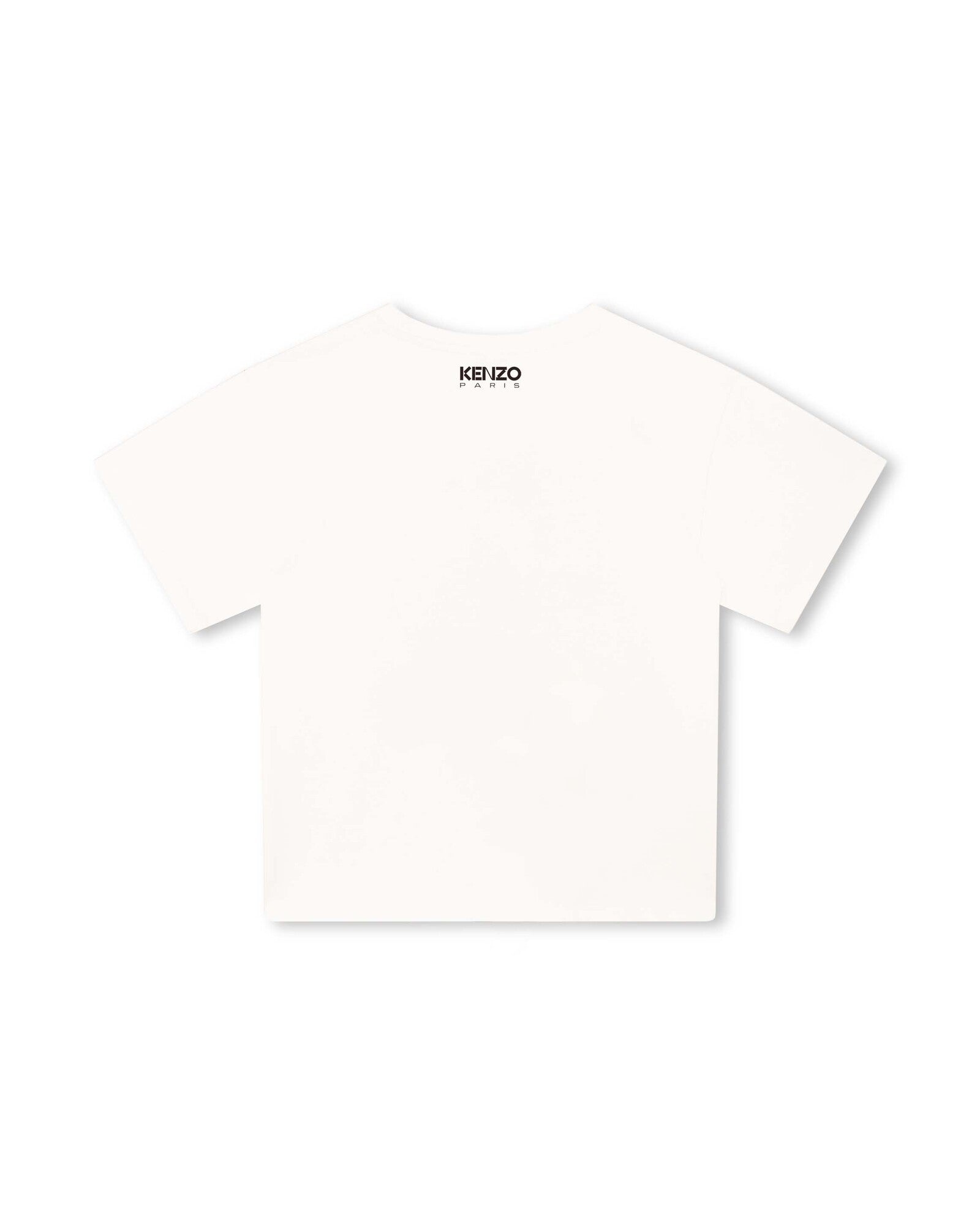 Short-sleeved cotton T-shirt - Ivory