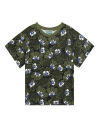 T-shirt à manches courtes en coton - Army
