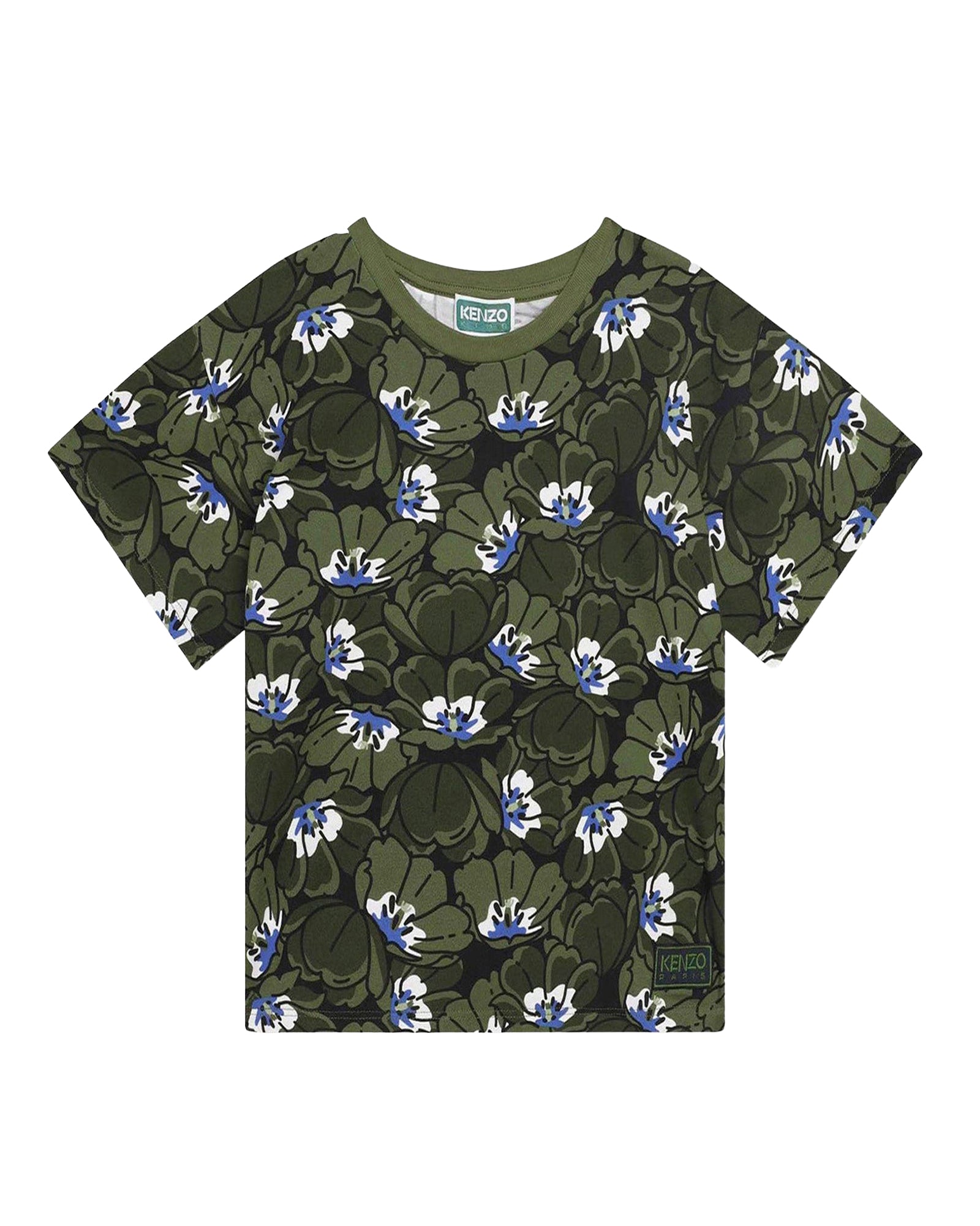 T-shirt à manches courtes en coton - Army