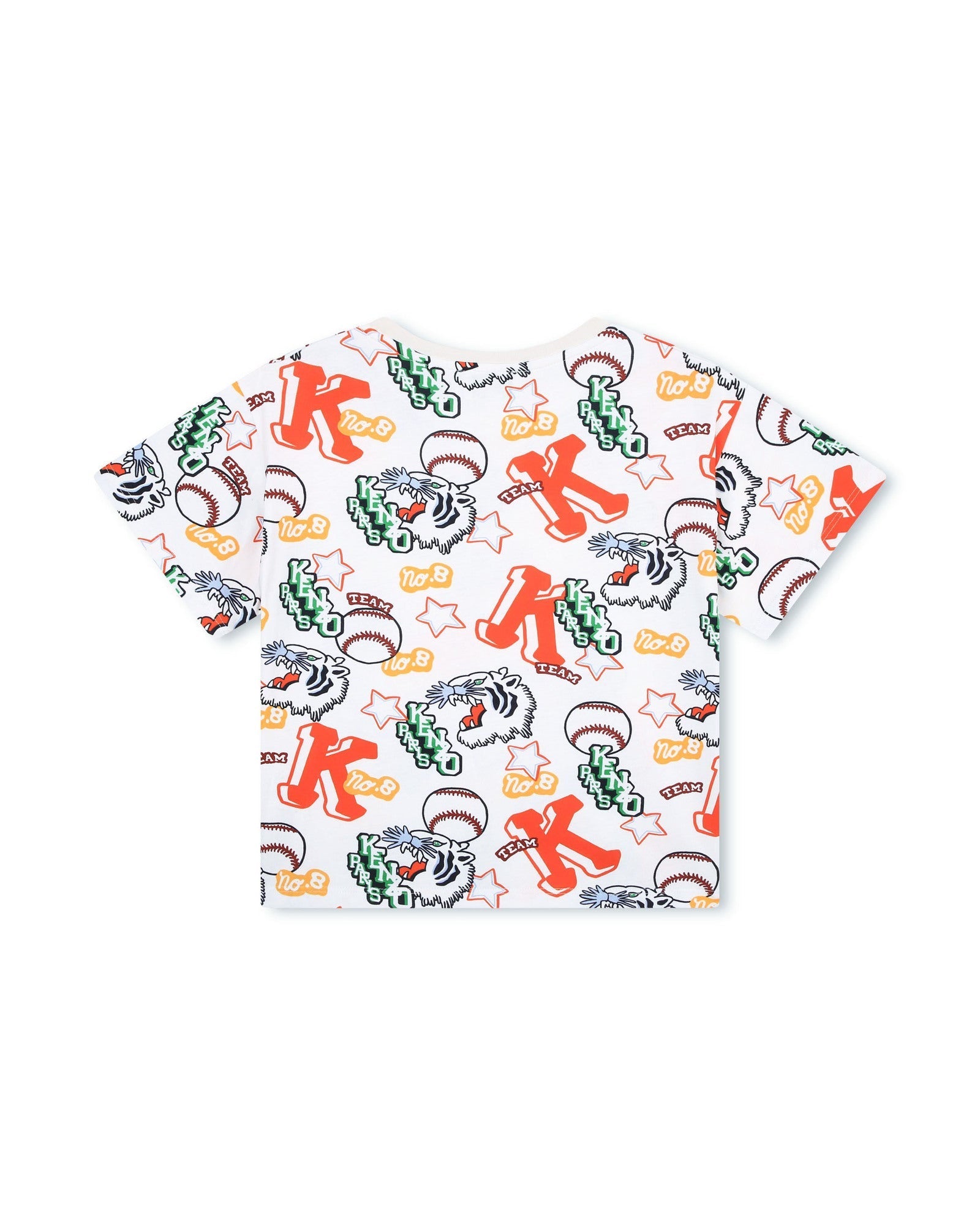 T-shirt à manches courtes en coton - Ivoire