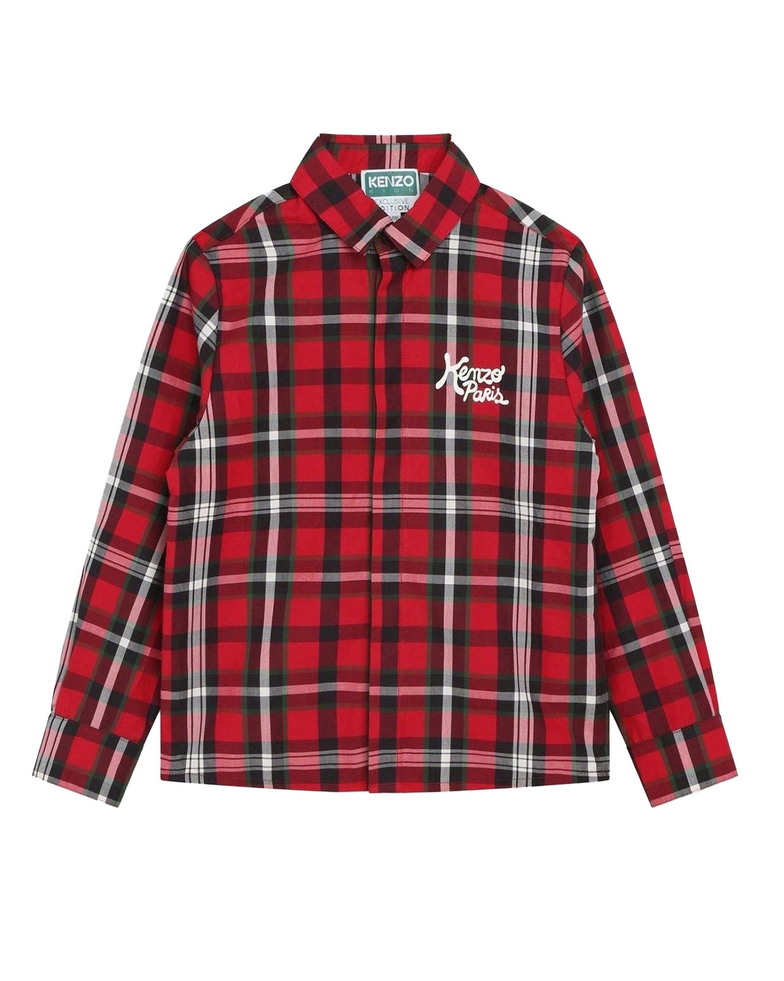 Cotton shirt - Dark red