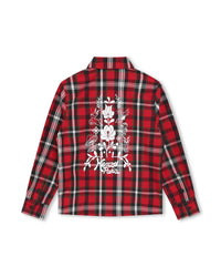 Cotton shirt - Dark red