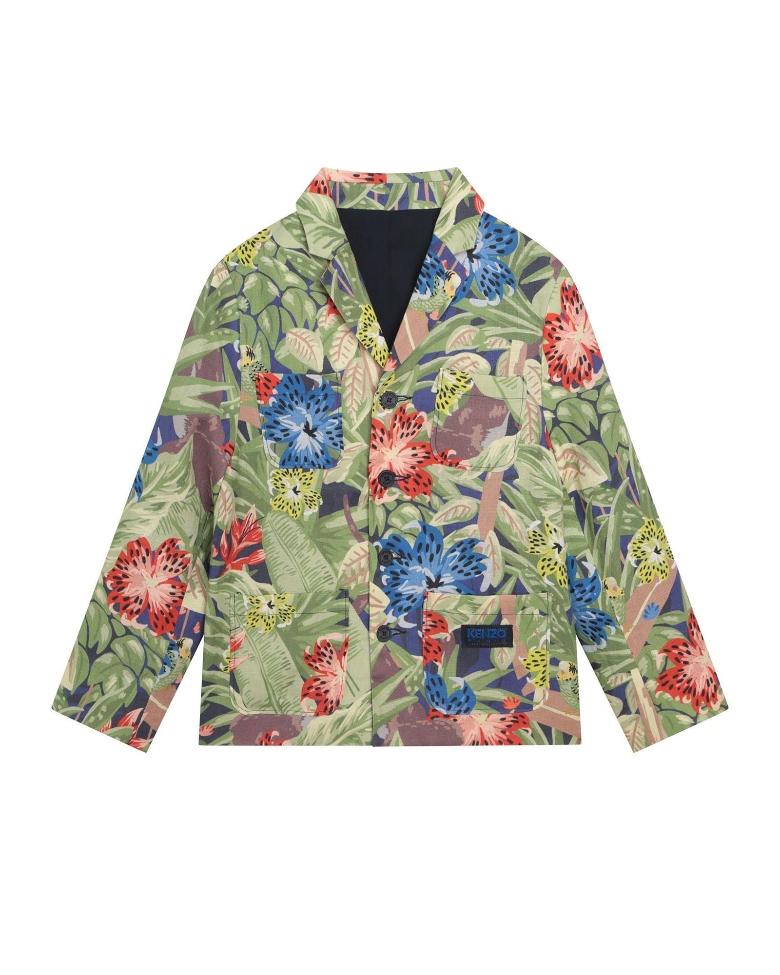 Veste de costume en lin - Marine