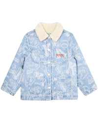 Veste imprimée en denim - Bleach