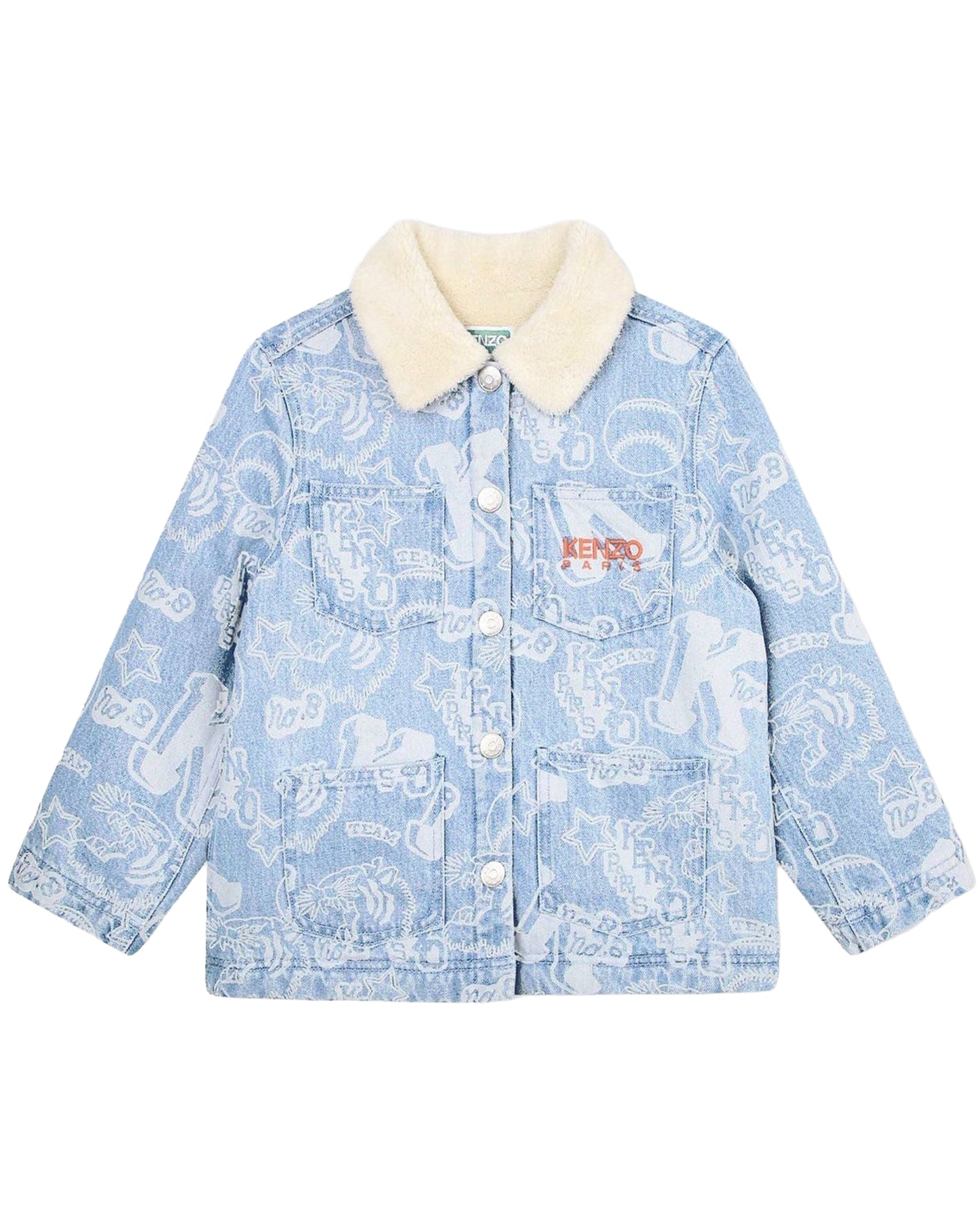 Veste imprimée en denim - Bleach