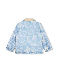 Veste imprimée en denim - Bleach