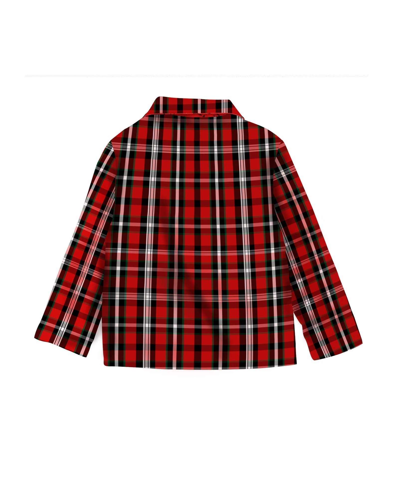 Veste réversible en coton - Rouge foncé