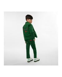 Veste de costume en coton - Sapin