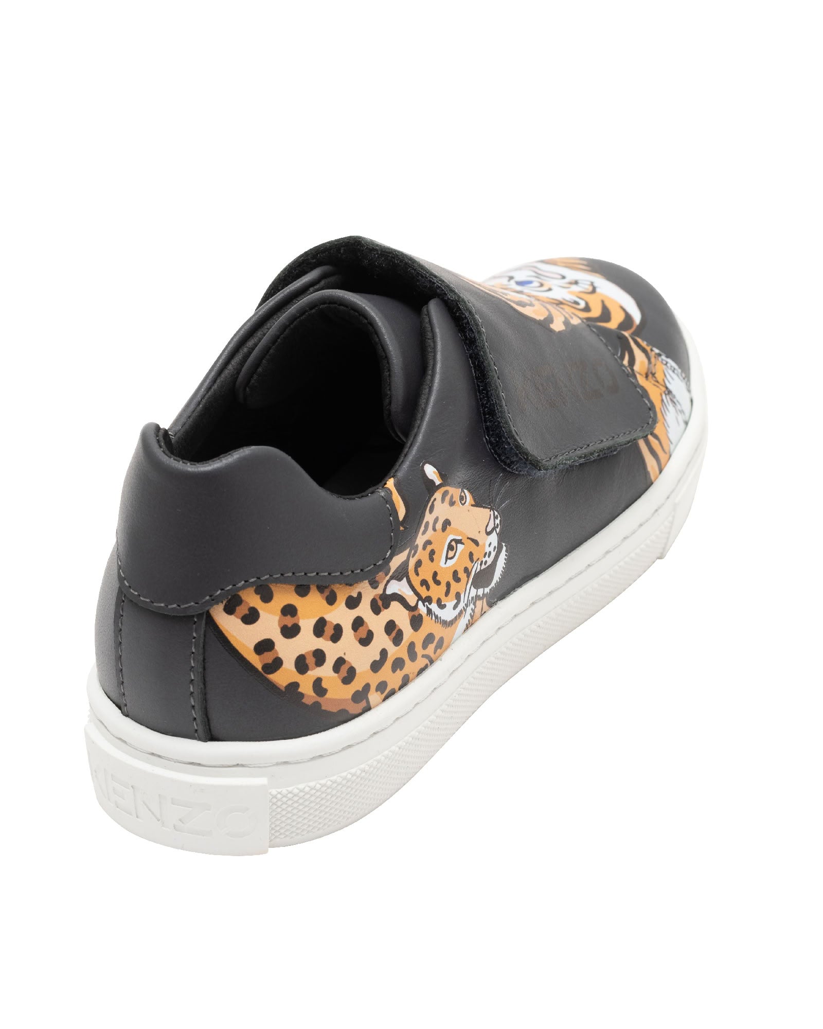 Sneakers en cuir - Plomb