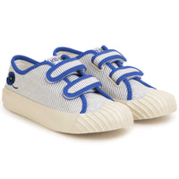 Baskets en toile - Bleu mistral