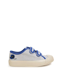 Baskets en toile - Bleu mistral