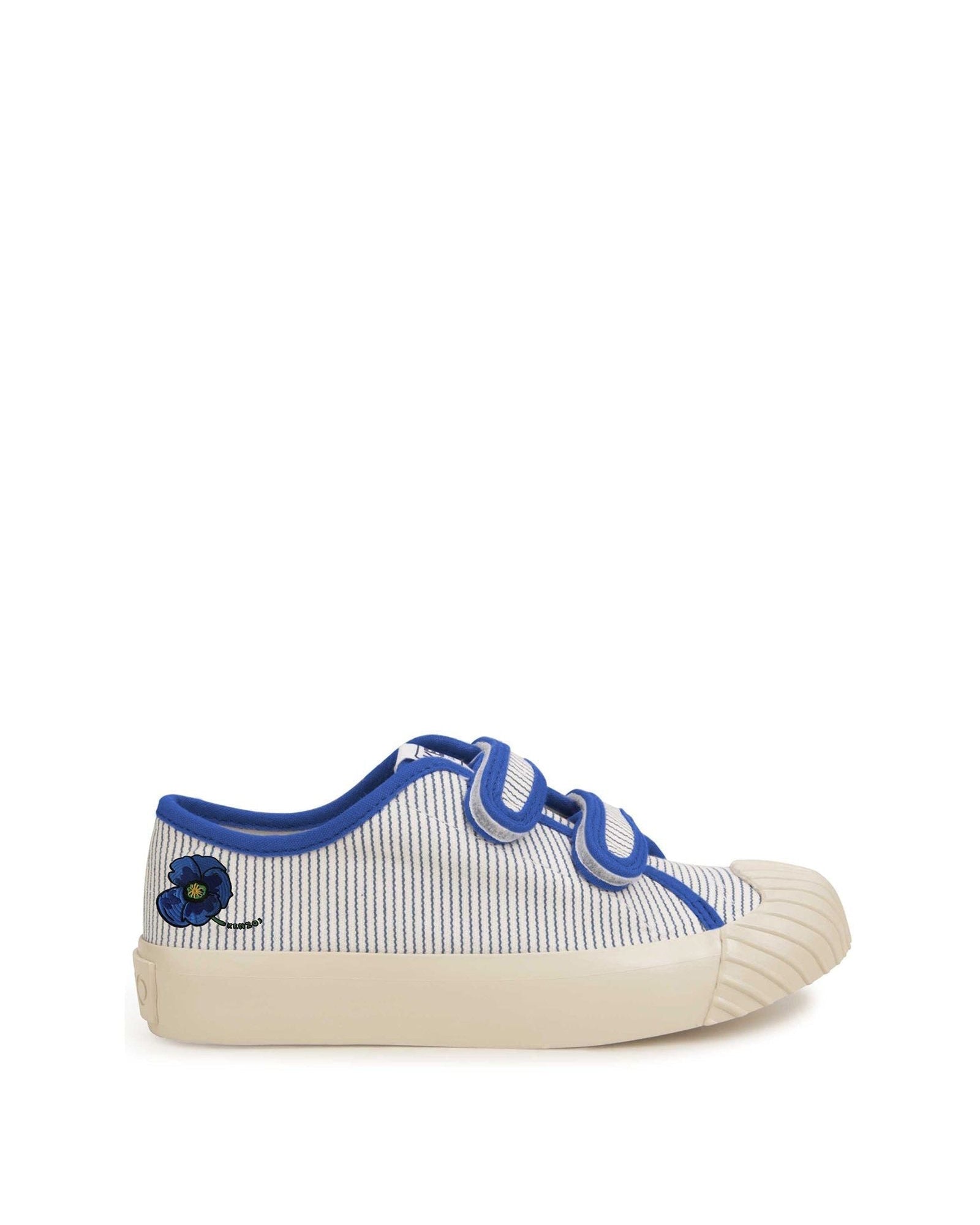 Baskets en toile - Bleu mistral
