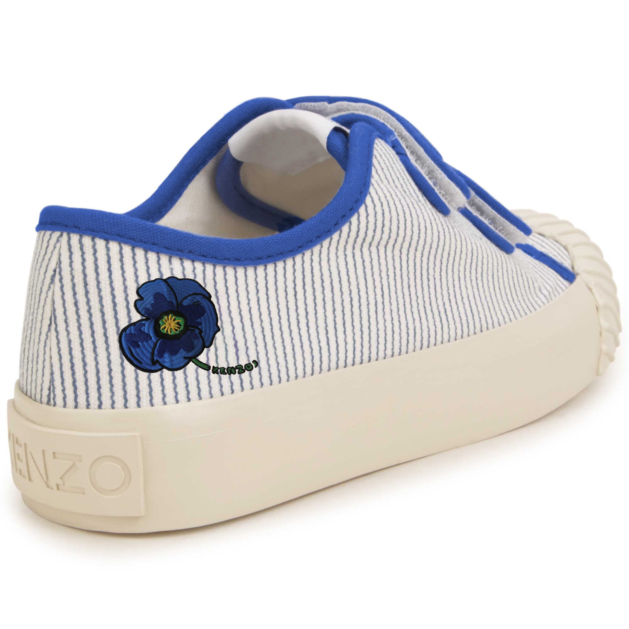 Baskets en toile - Bleu mistral