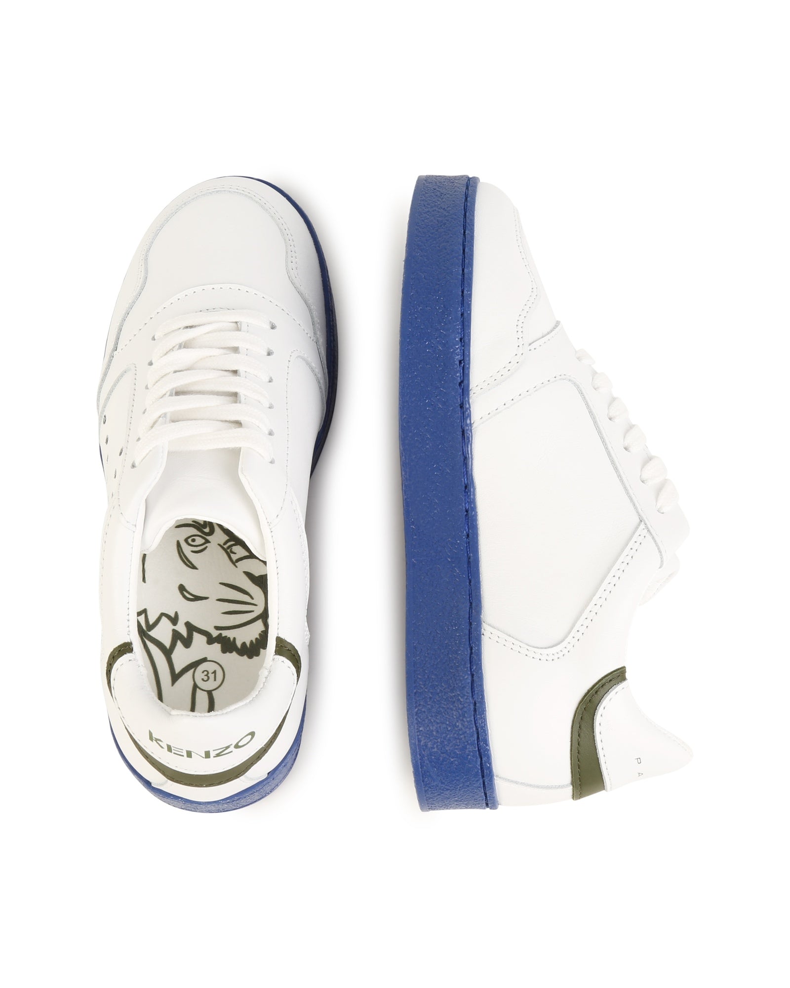 Leather sneakers - Ivory