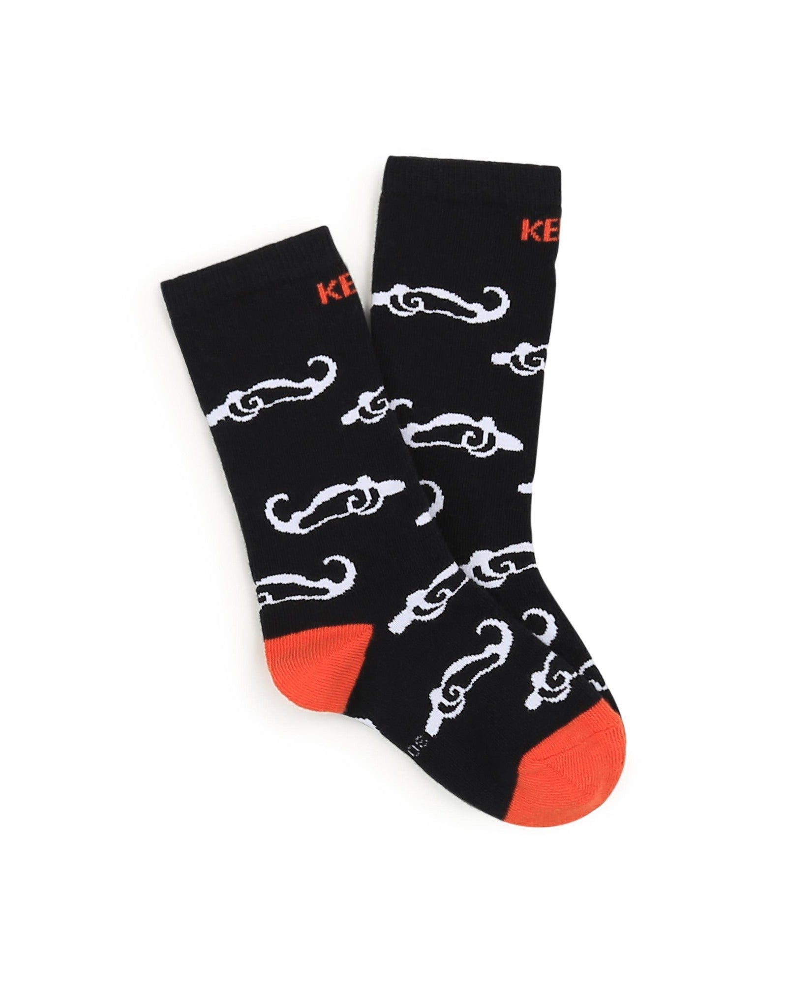 Lot de 2 paires de chaussettes en coton - Deep Orange