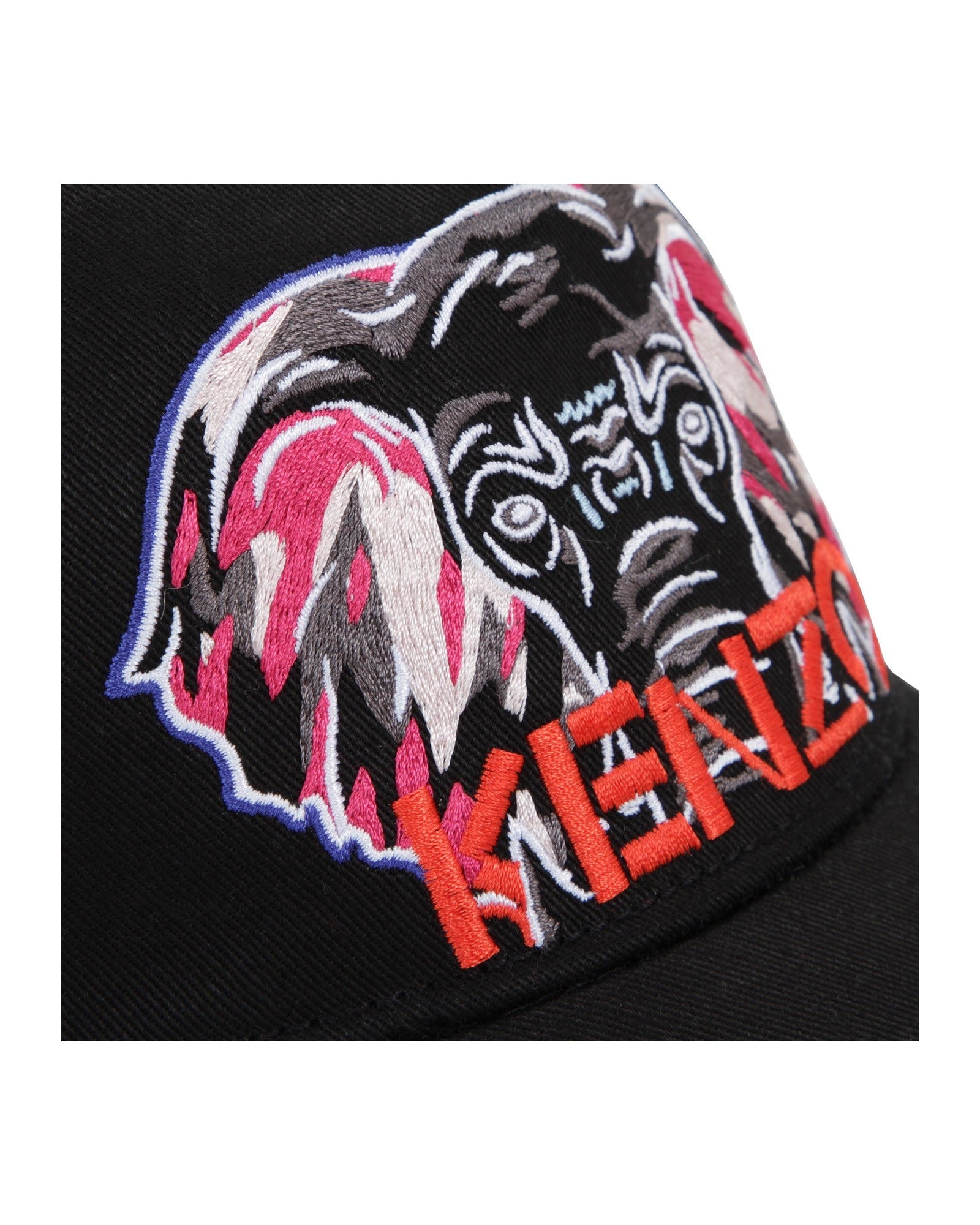 Tiger & friends cotton cap - Black
