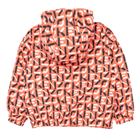 Coupe-vent à capuche - Coral red