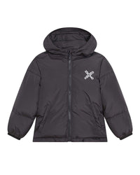 Doudoune Croix - Gris taupe