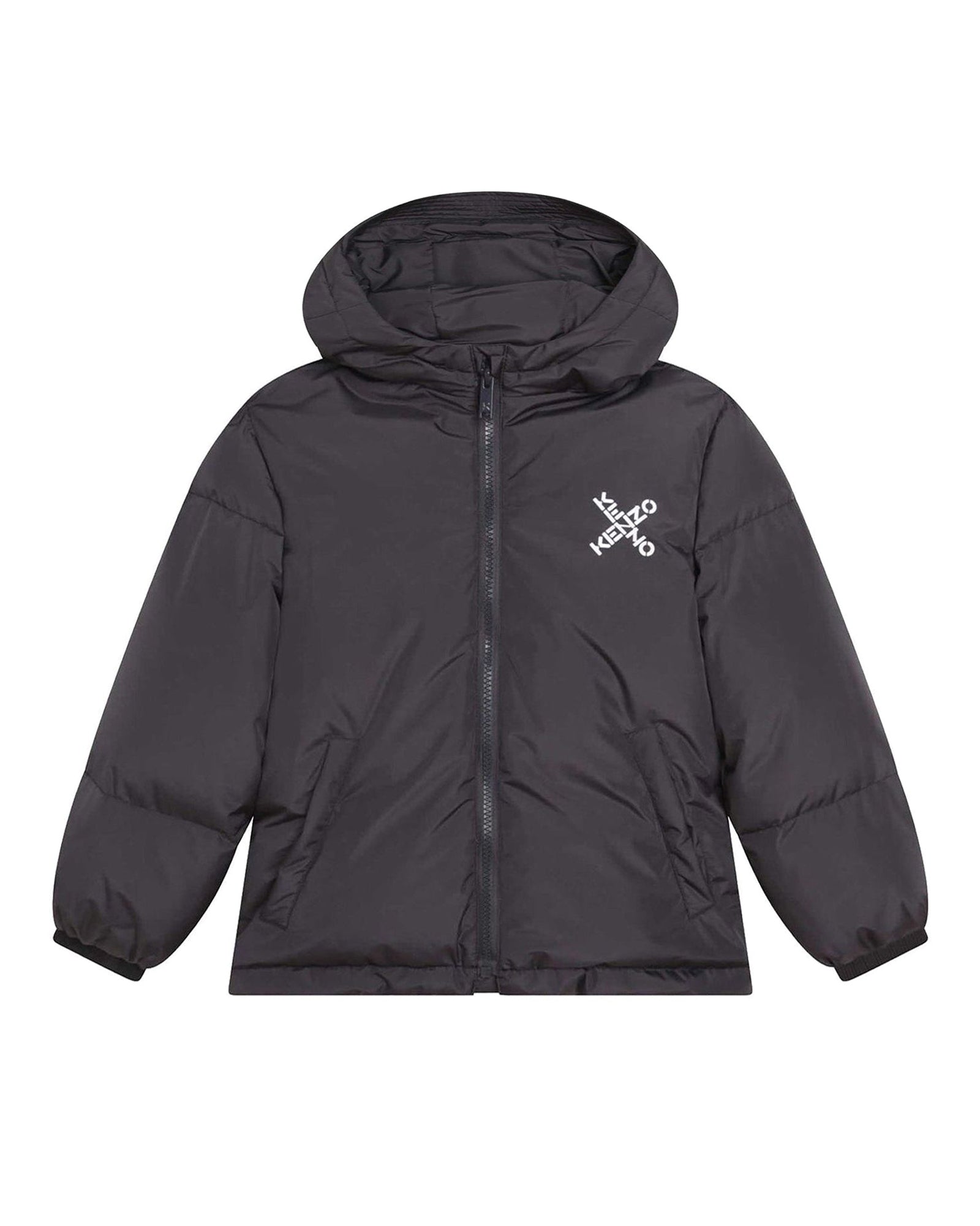 Doudoune Croix - Gris taupe