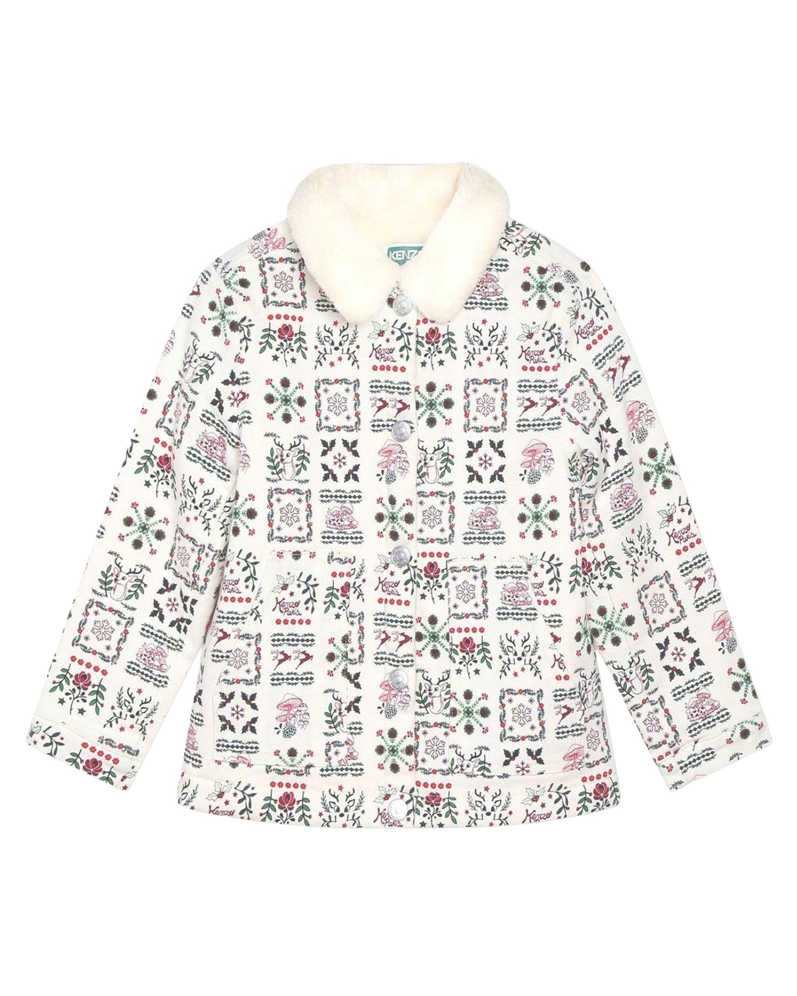 Veste en coton - Ivoire