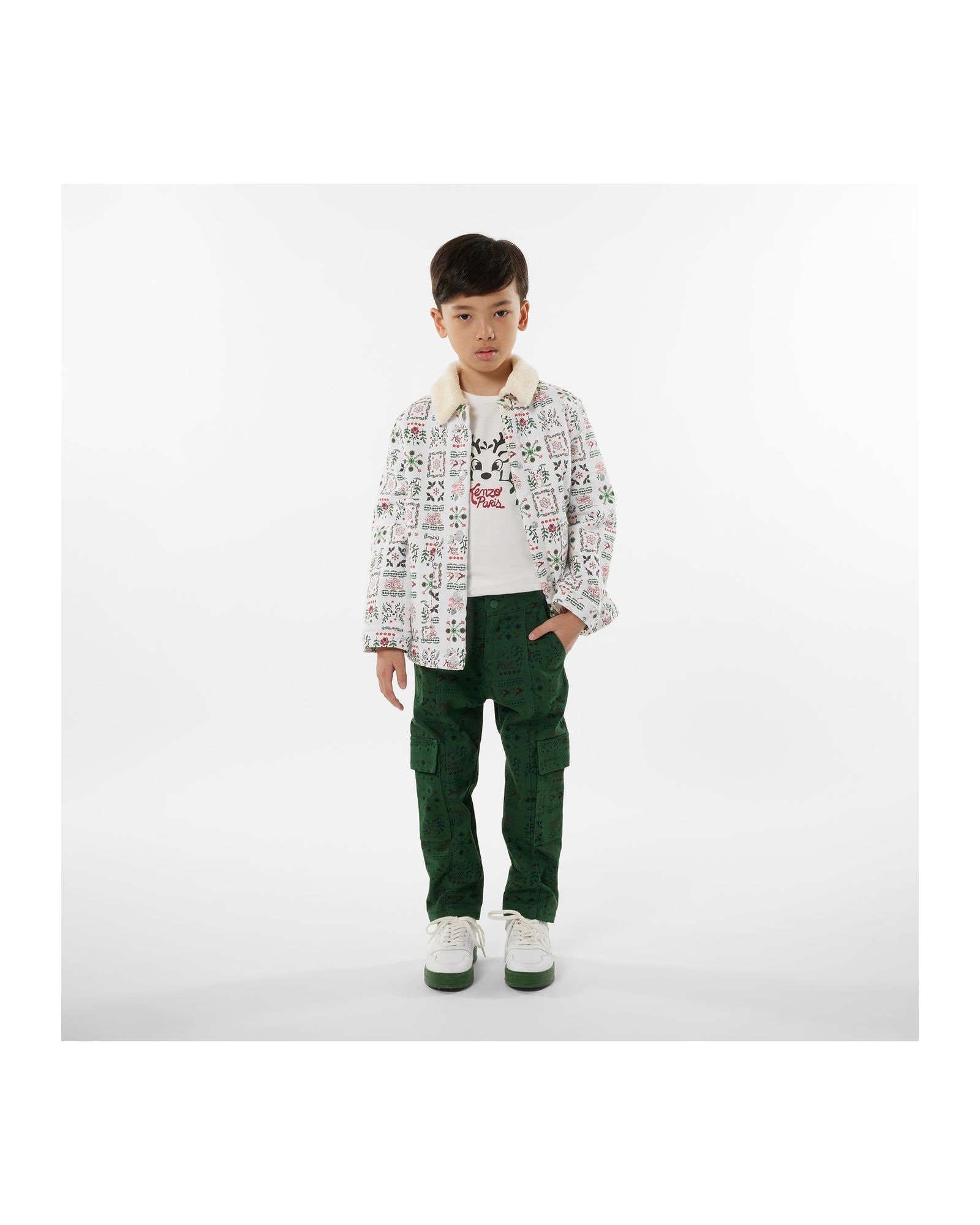 Veste en coton - Ivoire