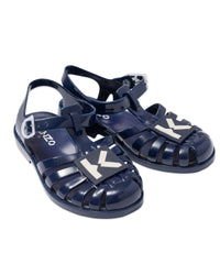 Sandales méduses K - Bleu Indigo
