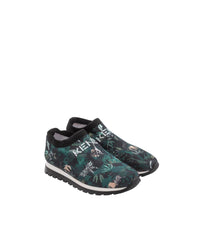 Sneakers basses à enfiler avec motif jungle - Unique