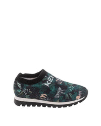Sneakers basses à enfiler avec motif jungle - Unique