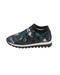Sneakers basses à enfiler avec motif jungle - Unique
