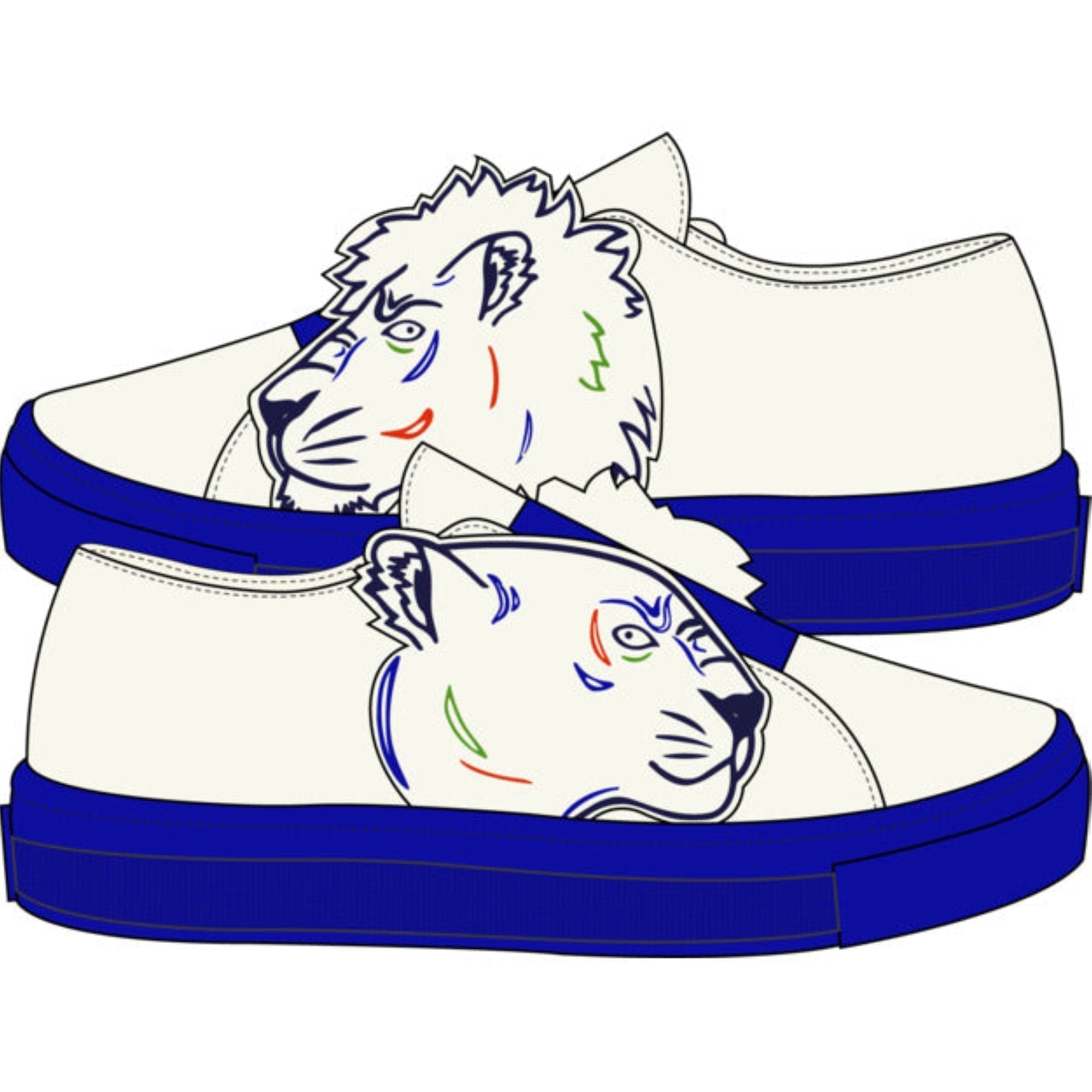 Sneakers élastiquées en toile de coton - Ivoire