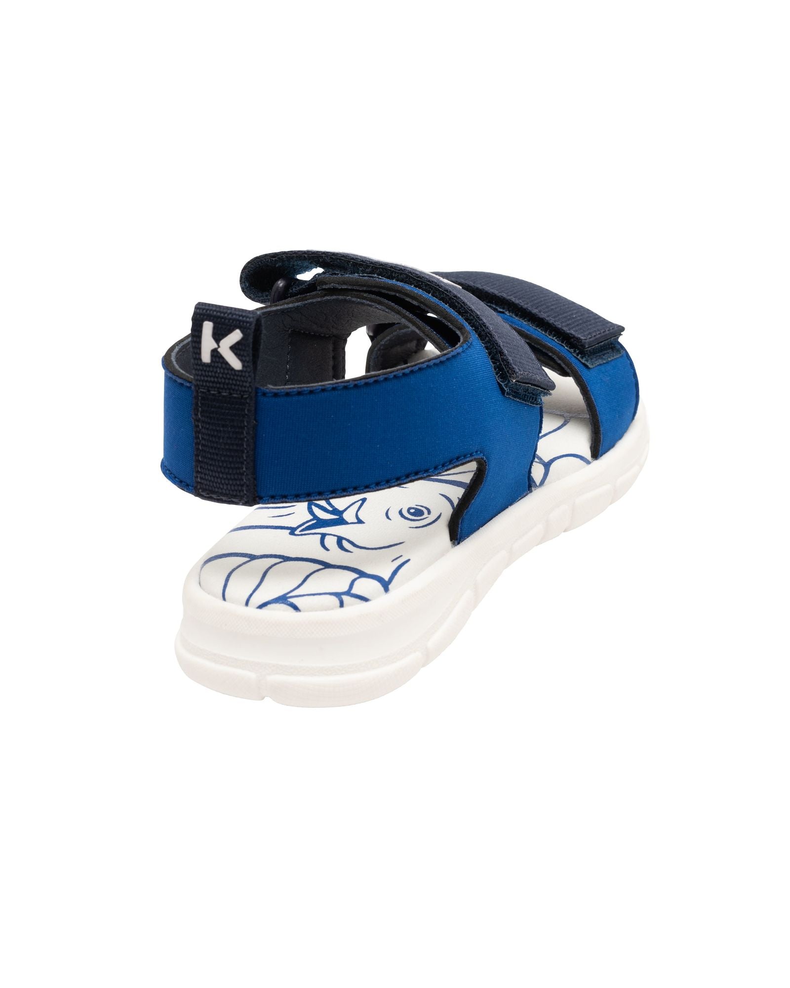 Sandales à fermeture velcro - Wave Blue