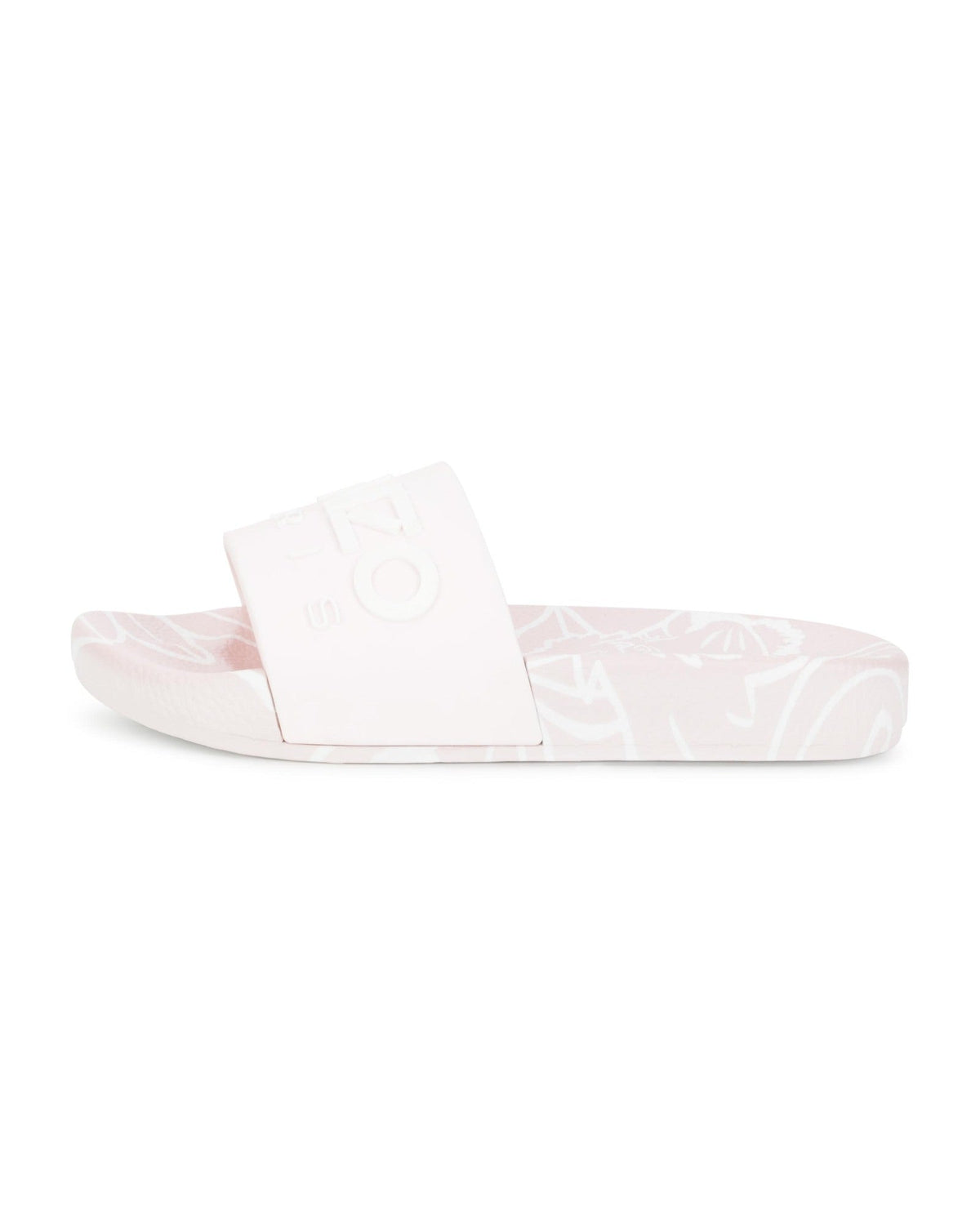 Claquettes embossées - Rose Pink