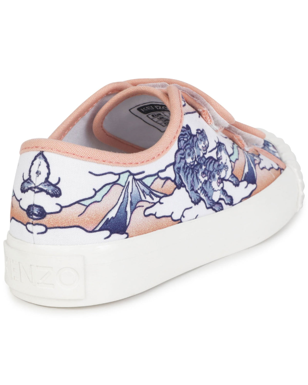 Baskets à velcro en toile imprimée - Mango Fonc