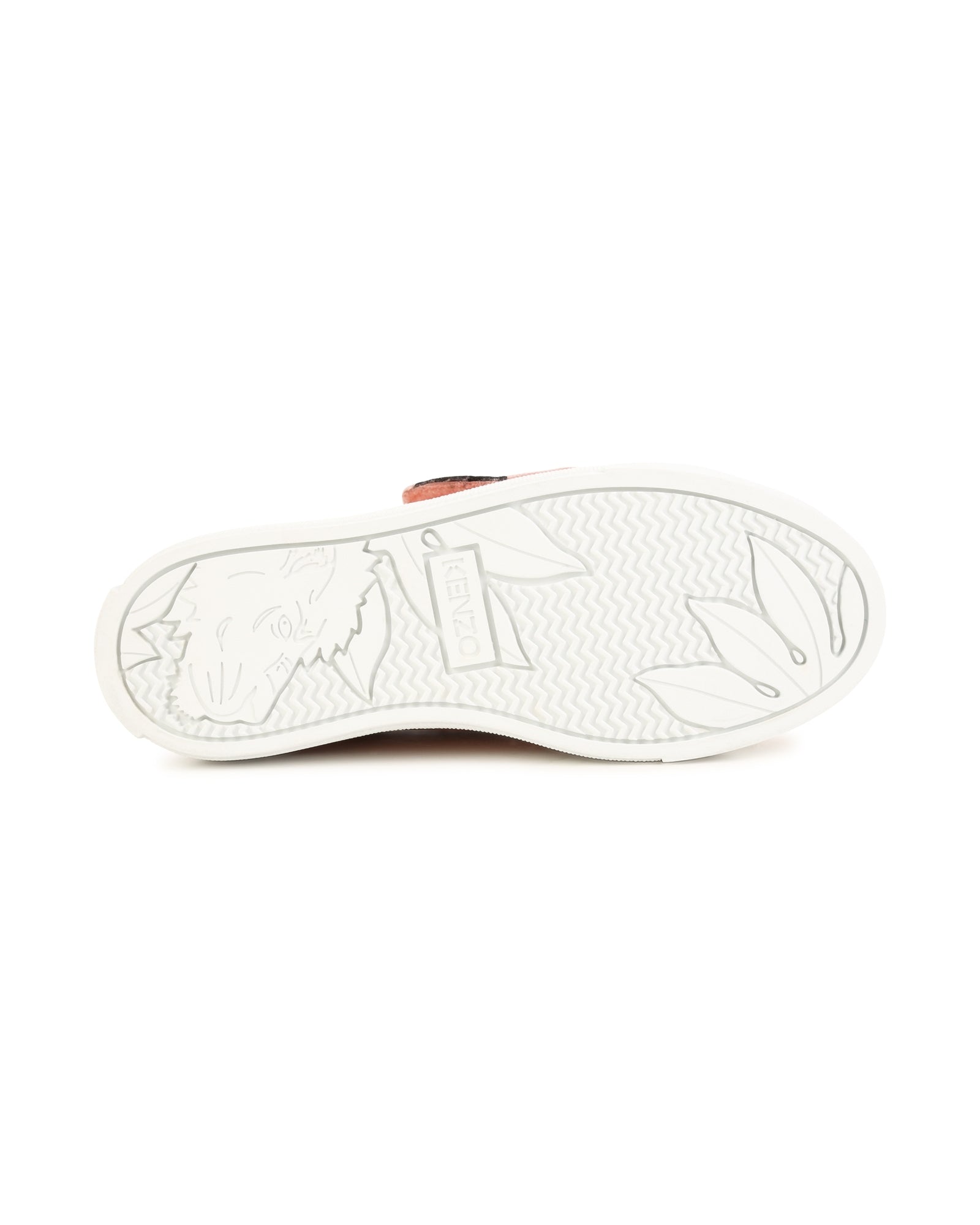 Leather sneakers - Nude