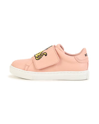 Leather sneakers - Nude