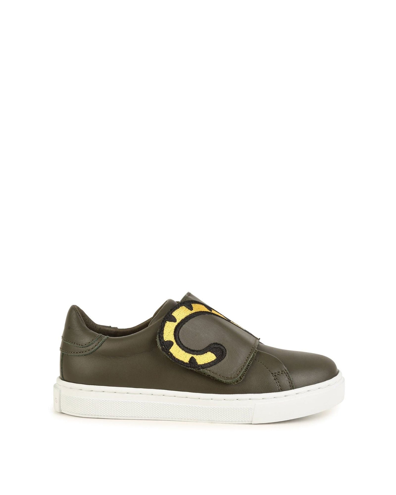 Sneakers en cuir - Vert army