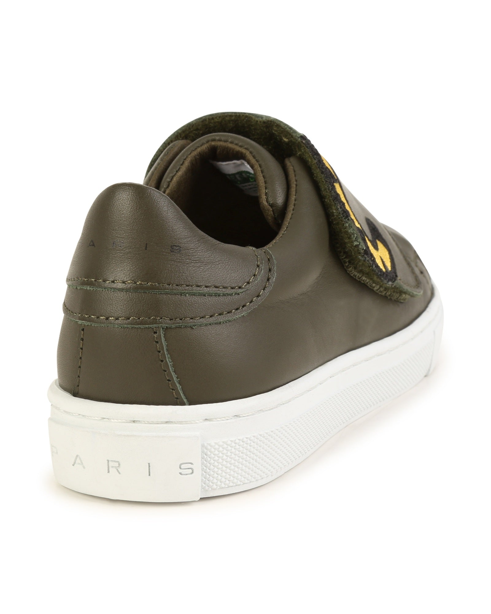 Sneakers en cuir - Vert army