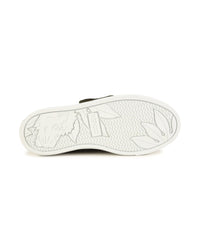 Sneakers en cuir - Vert army