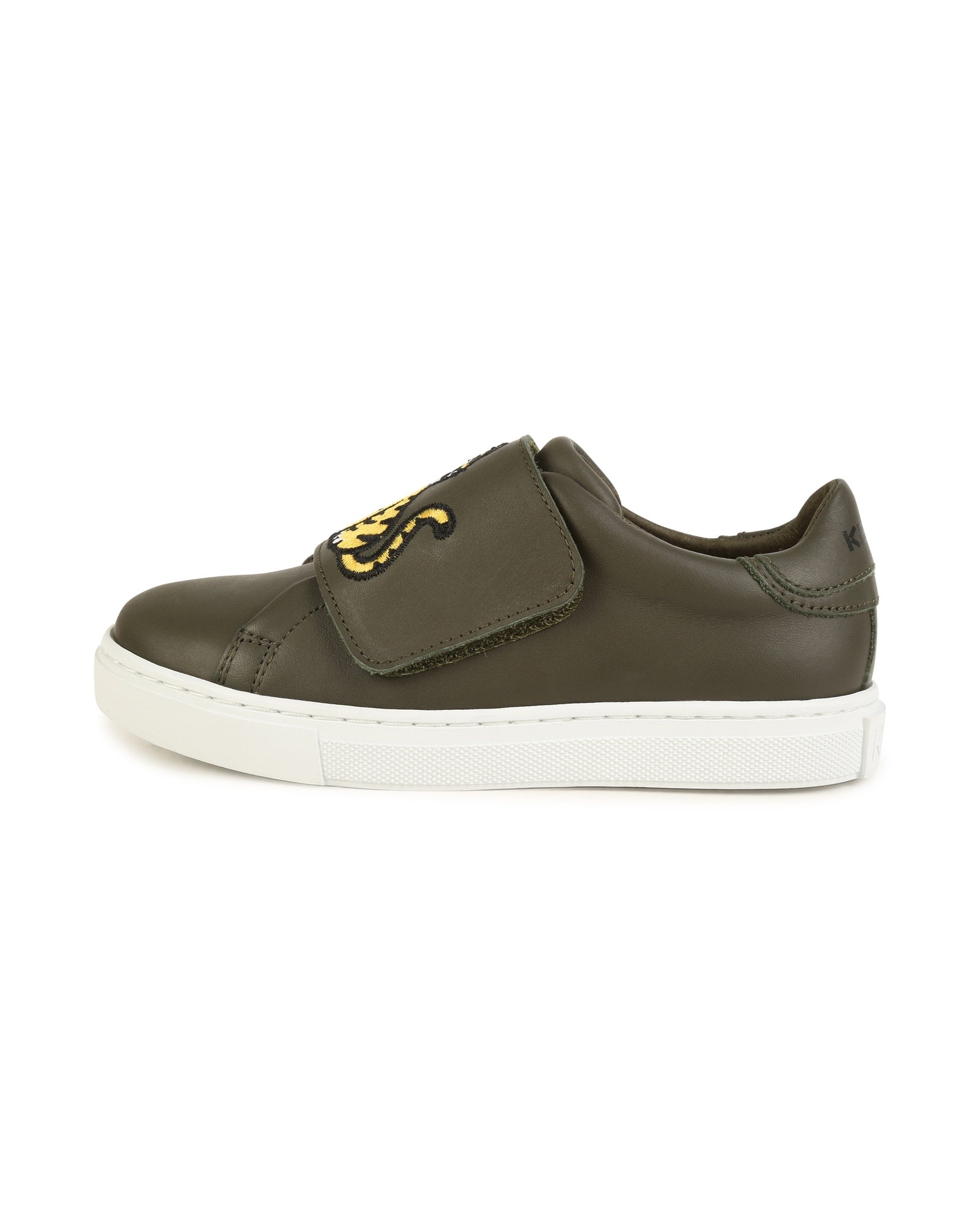 Sneakers en cuir - Vert army