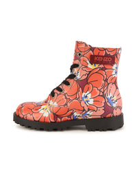 Bottines en cuir - Red Currant