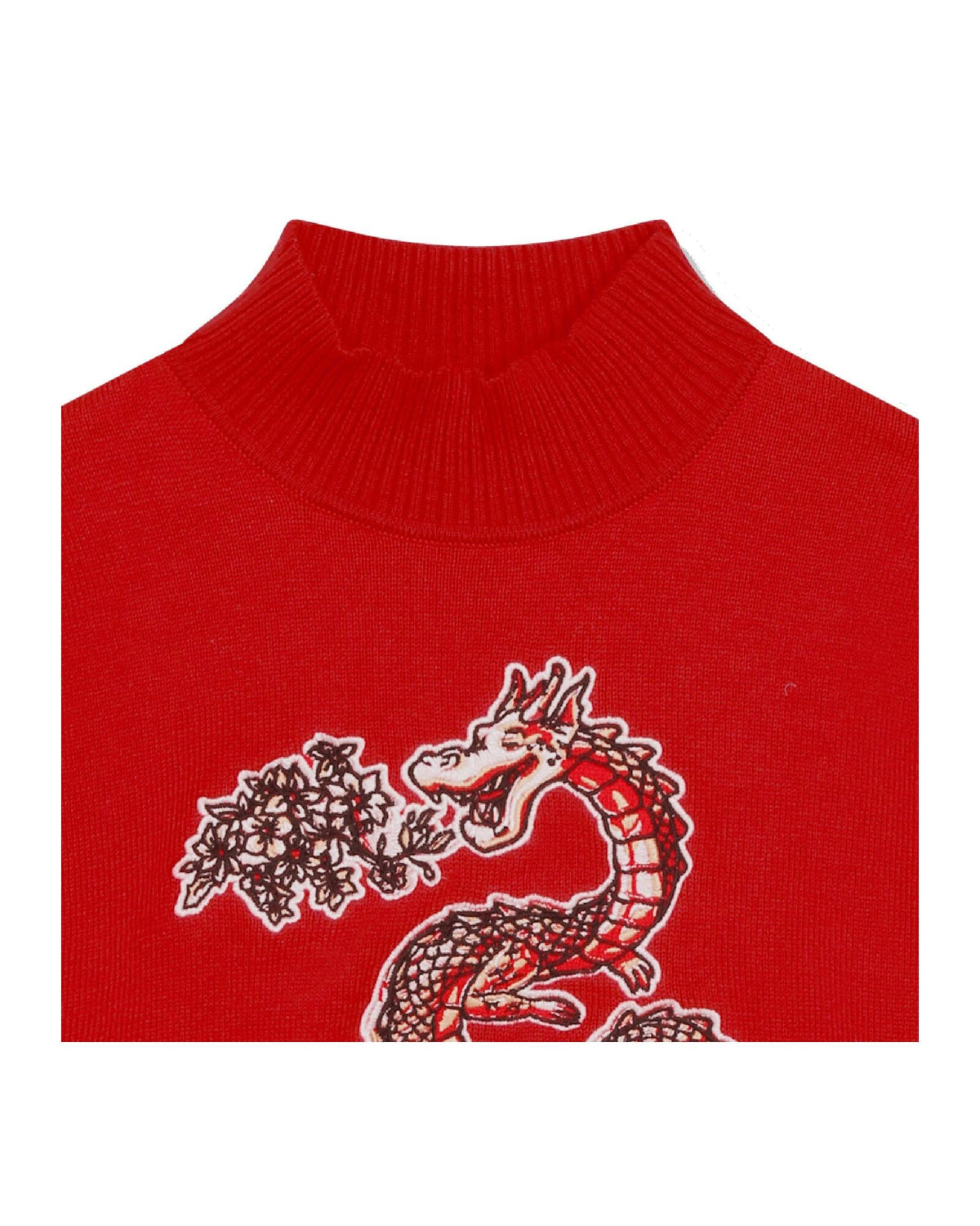 Pull avec logo en coton - Piment