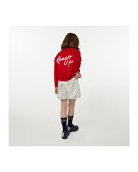 Pull avec logo en coton - Piment