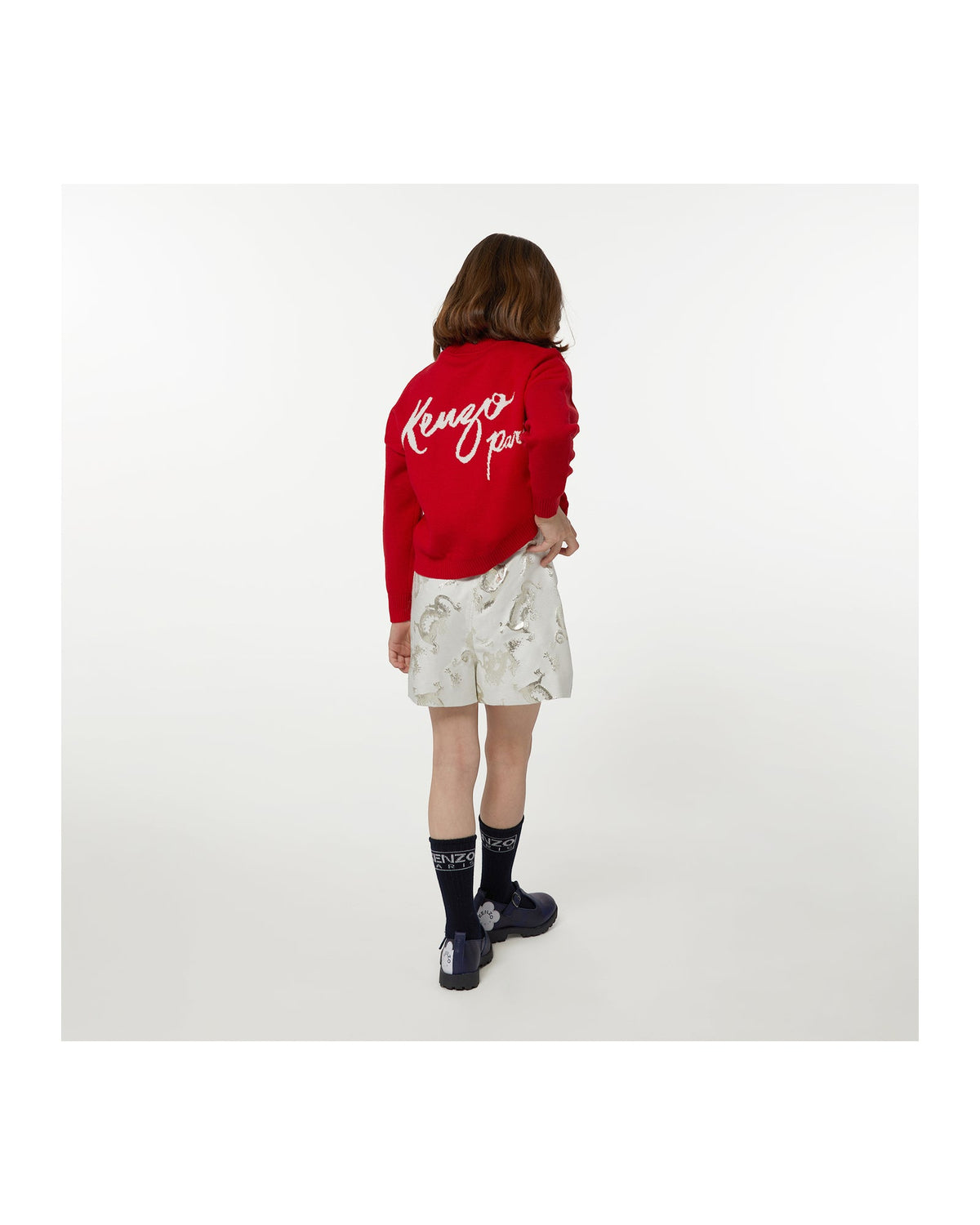 Pull avec logo en coton - Piment