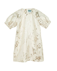 Robe en jacquard avec motif et logo - Rice