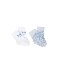 Set of 2 pairs of cotton socks - Ciel