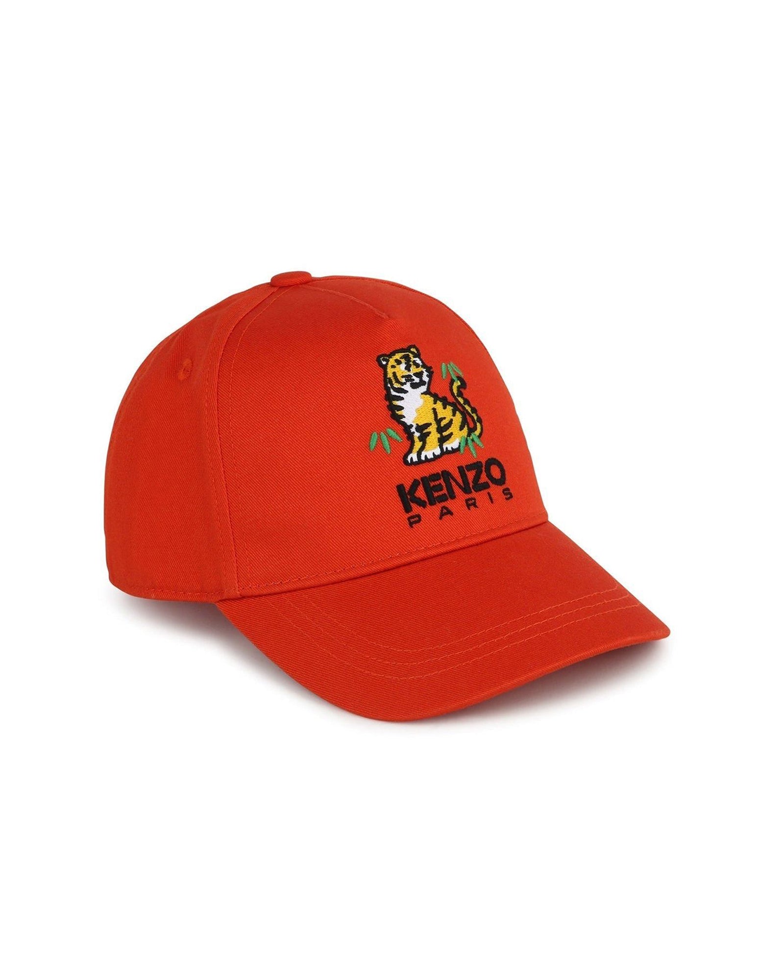 Casquette en coton - Rouge vermillon