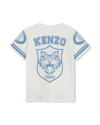 T-shirt à imprimés siglé - Ivoire